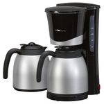 CLATRONIC KA 3328 Kaffeemaschine schwarz/Edelstahl