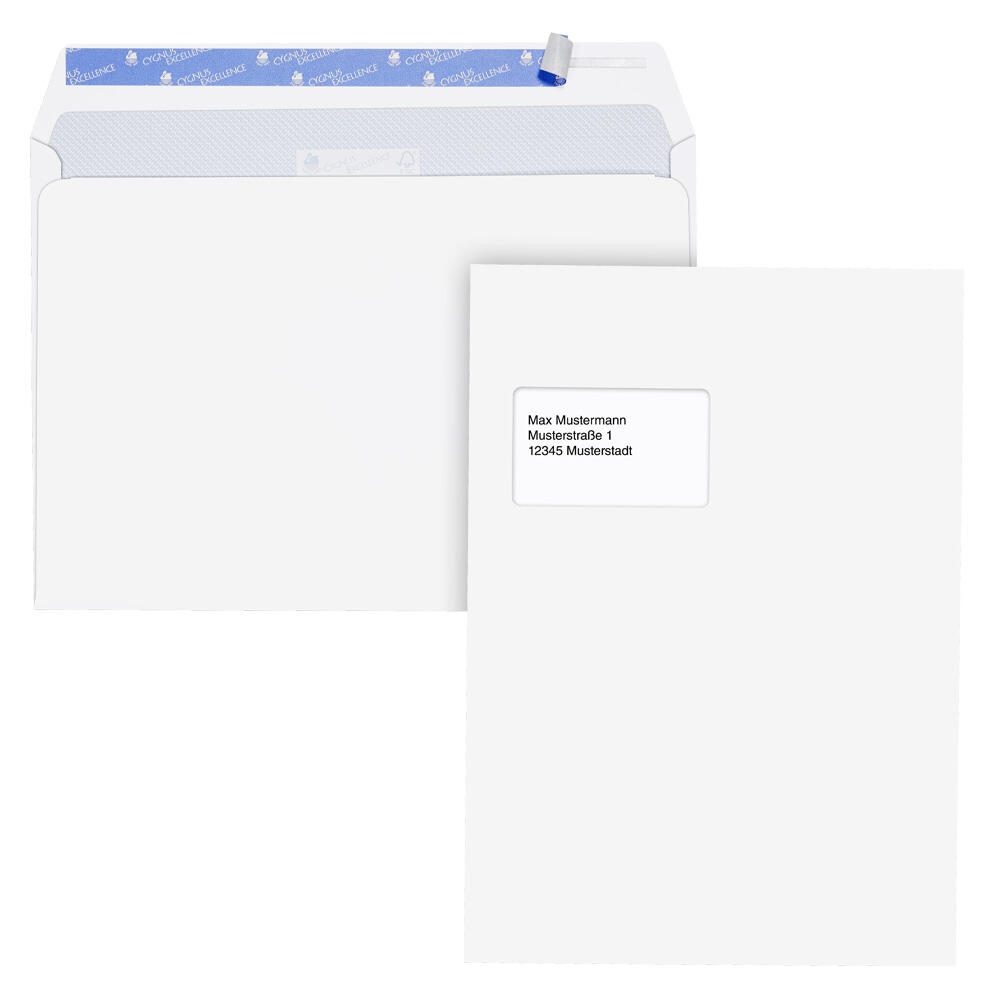 MAILmedia Cygnus Excellence® Versandtaschen DIN C4 hochweiß
