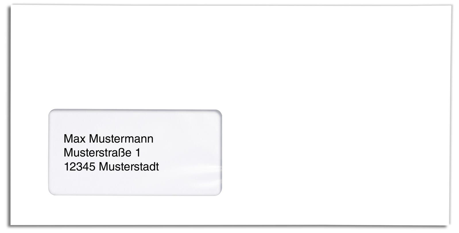 MAILmedia Briefumschläge DIN lang+ mit Fenster haftklebend