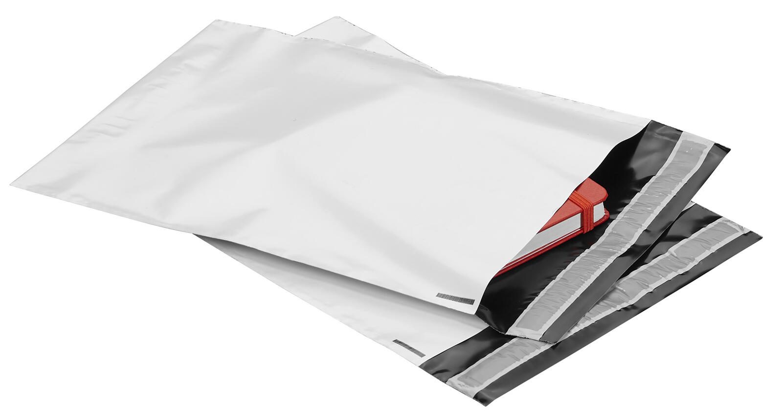 docuCARE® classic Folienversandtaschen DIN B5 weiß