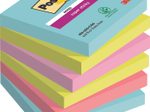 Post-it® Super Sticky Cosmic Haftnotizen 7,6 x 7,6 cm