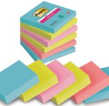 Post-it® Super Sticky Cosmic Haftnotizen 7,6 x 7,6 cm