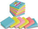 Post-it® Super Sticky Cosmic Haftnotizen 7,6 x 7,6 cm