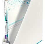 LEITZ Stehsammler WOW Duo Colour Polystyrol perlweiß/blau , DIN A4