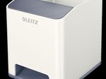 LEITZ WOW Duo Colour Stiftehalter 9,0 x 10,1 x 10,0 cm perlweiß/grau