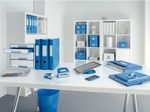 LEITZ Papierkorb WOW Duo Colour 15,0 l blau
