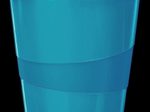LEITZ Papierkorb WOW Duo Colour 15,0 l blau