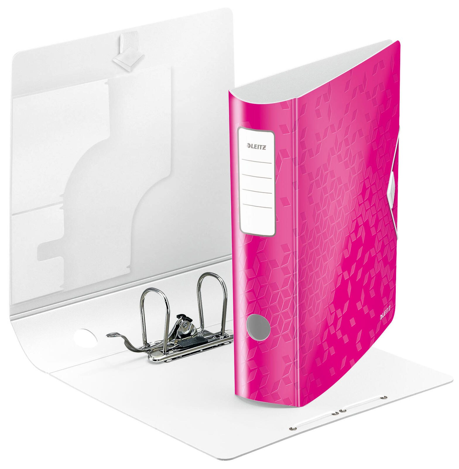 LEITZ Ordner Rückenbreite 8.2 cm DIN A4 Kunststoff pink