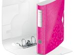 LEITZ Ordner Rückenbreite 6.5 cm DIN A4 Kunststoff pink