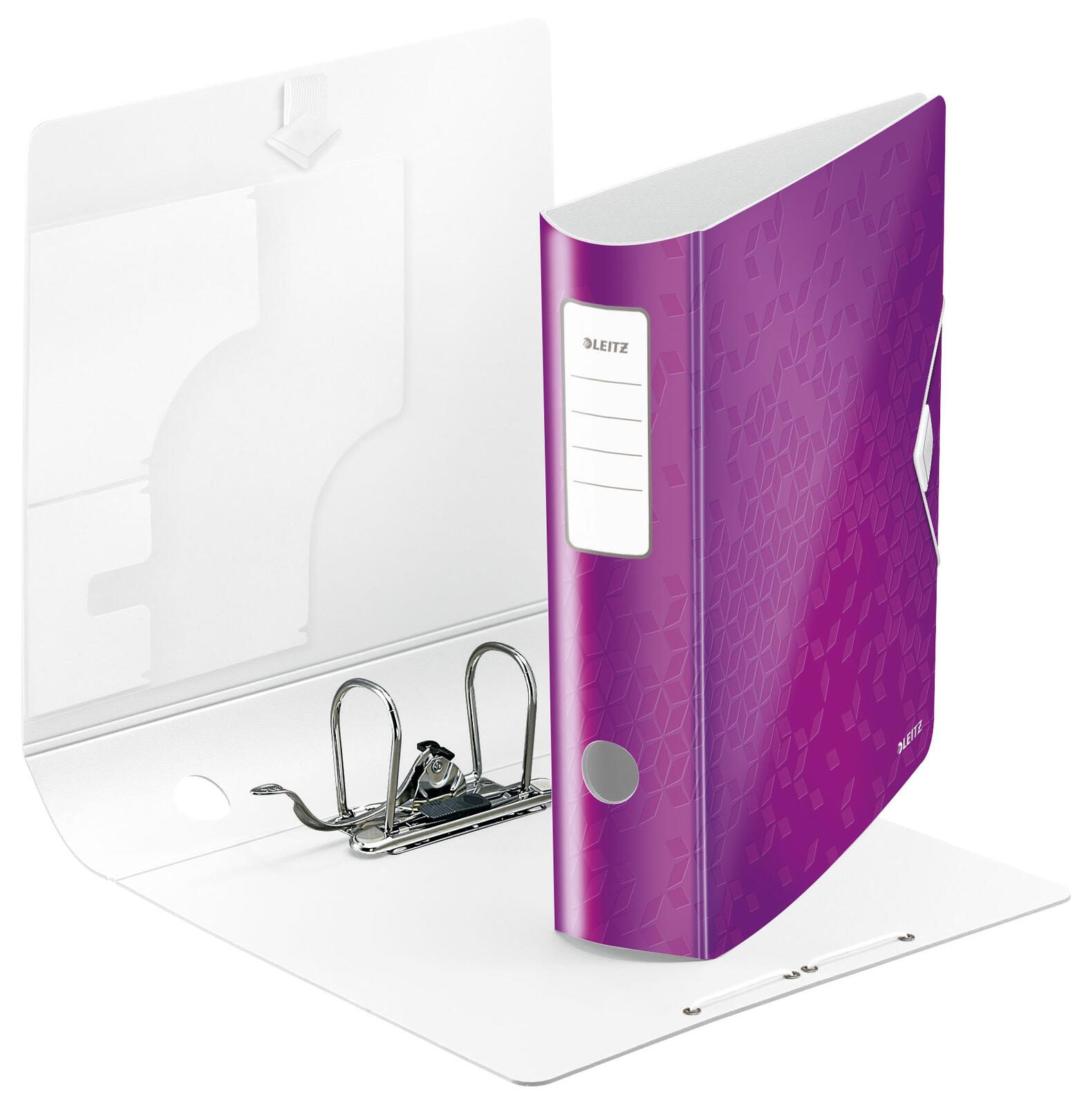 LEITZ Ordner Rückenbreite 8.2 cm DIN A4 Kunststoff violett
