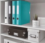 LEITZ Ordner Rückenbreite 6.5 cm DIN A4 Kunststoff eisblau
