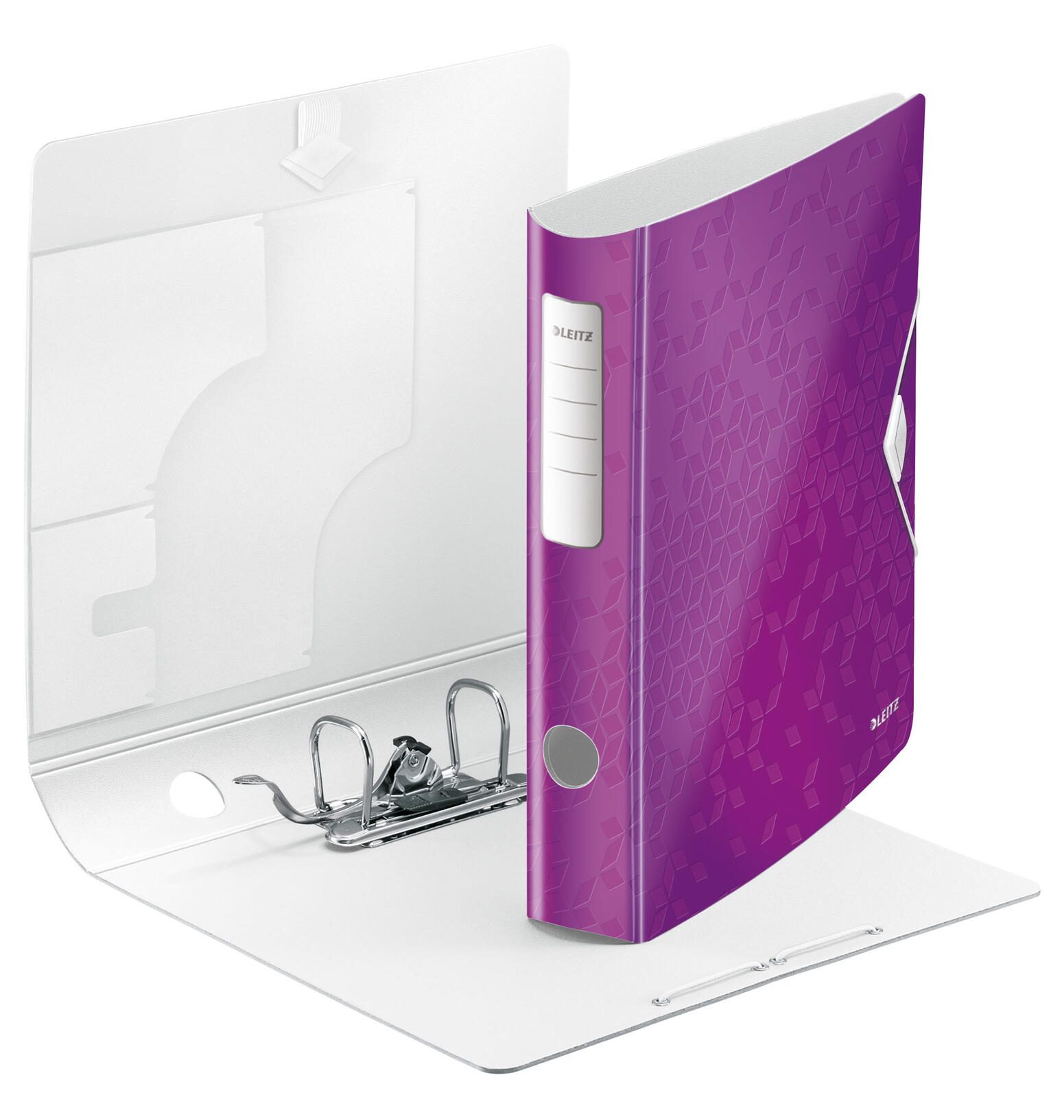 LEITZ Ordner Rückenbreite 6.5 cm DIN A4 Kunststoff violett