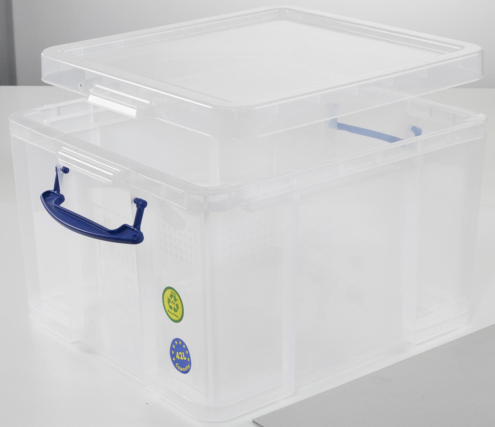 Really Useful Box Aufbewahrungsbox 42,0 l - 52,0 x 44,0 x 31,0 cm transparent