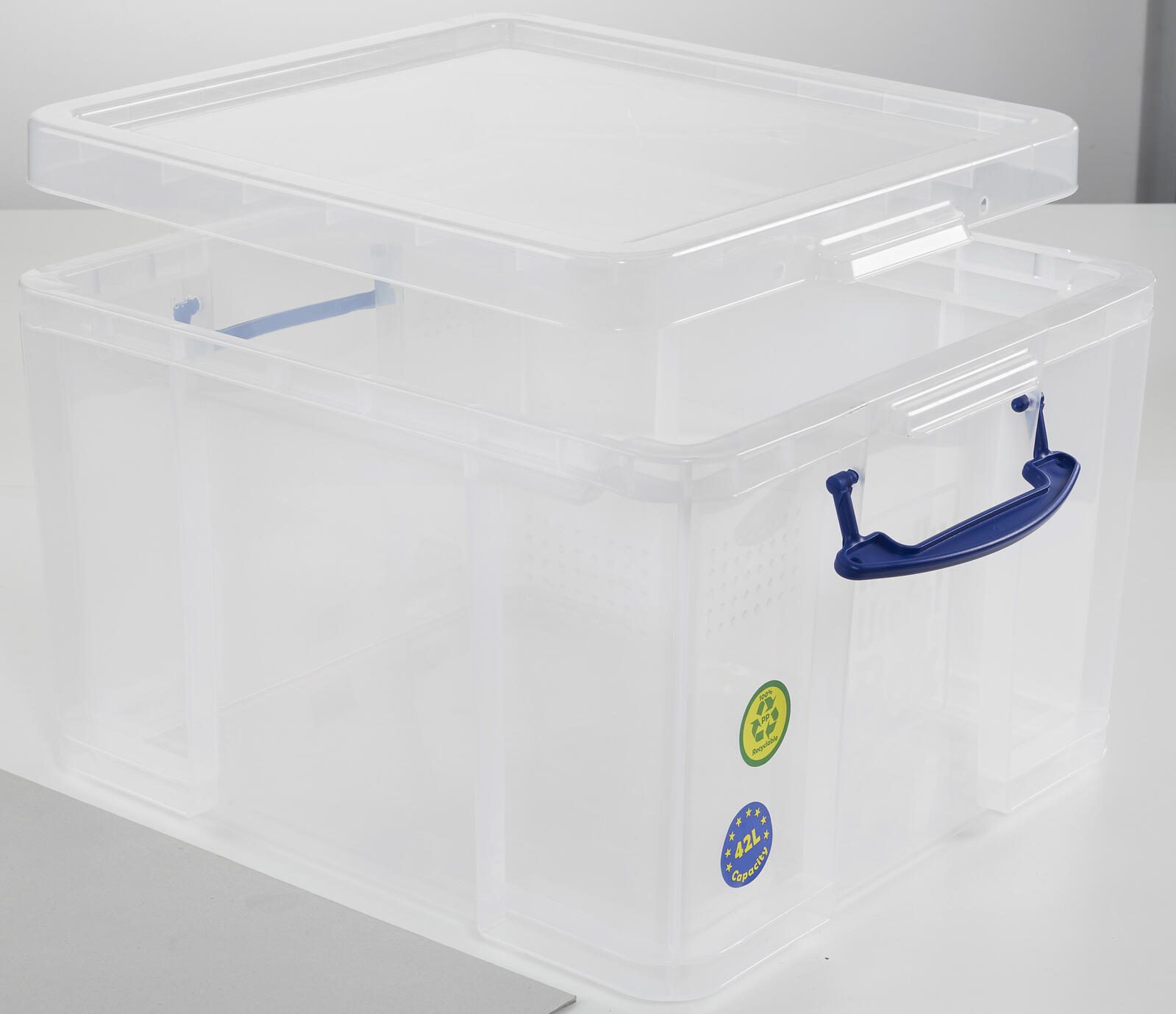 Really Useful Box Aufbewahrungsbox 42,0 l - 52,0 x 44,0 x 31,0 cm transparent