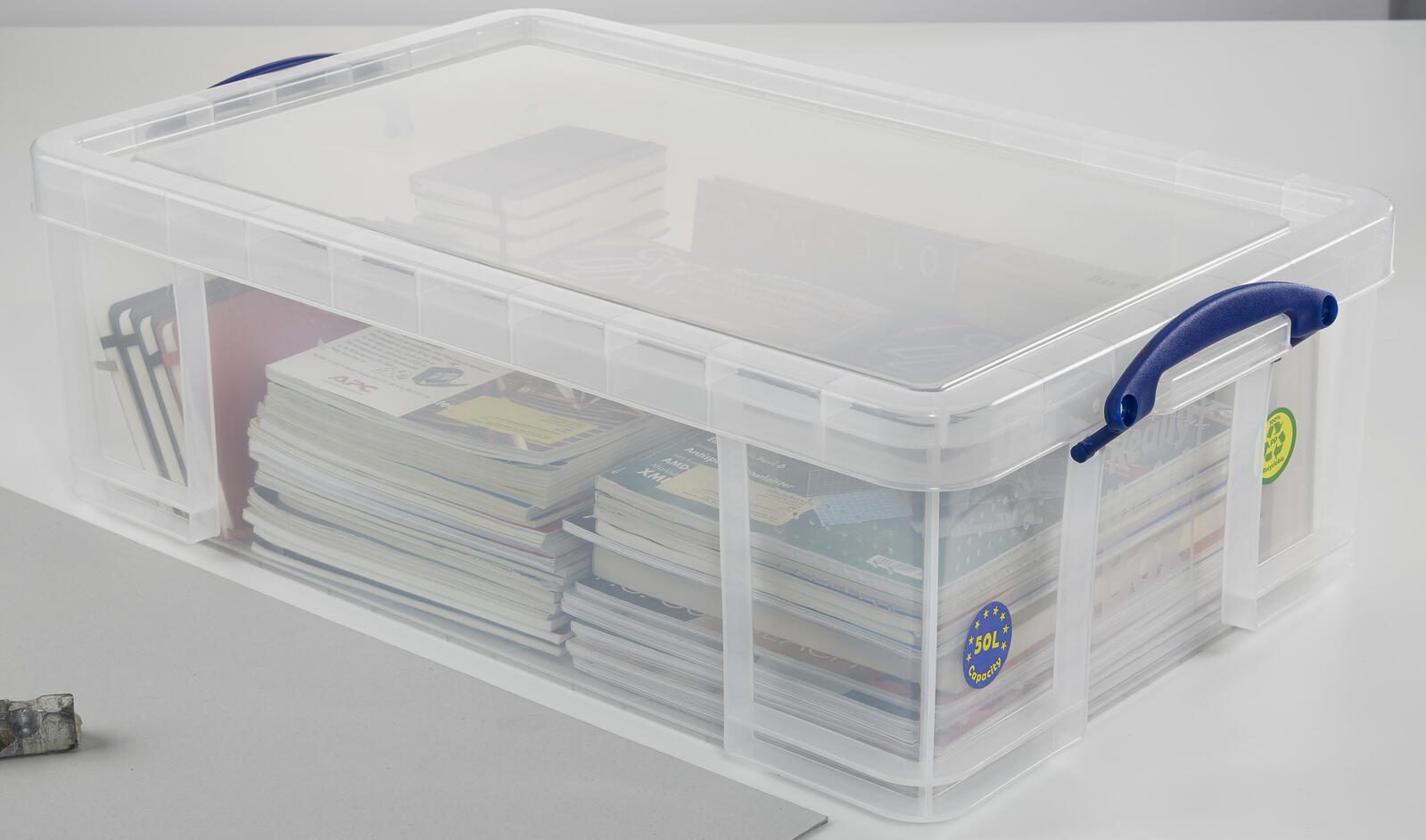 Really Useful Box Aufbewahrungsbox 50,0 l - 71,0 x 44,0 x 23,0 cm transparent