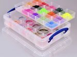 Really Useful Box Aufbewahrungsbox 4,0 l - 39,5 x 25,5 x 8,8 cm transparent
