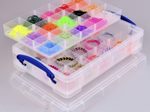 Really Useful Box Aufbewahrungsbox 4,0 l - 39,5 x 25,5 x 8,8 cm transparent