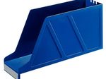 LEITZ Stehsammler Standard 2427 Polystyrol blau , DIN A4 quer
