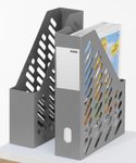 HAN Stehsammler Klassik antistatischer, schwermetallfreier Kunststoff dunkelgrau , DIN A4