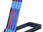 Schneider Kugelschreiber Slider Edge blau Schreibfarbe farbsortiert, 3 St. + GRATIS 1 St.
