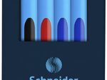 Schneider Kugelschreiber Slider Edge blau Schreibfarbe farbsortiert, 3 St. + GRATIS 1 St.