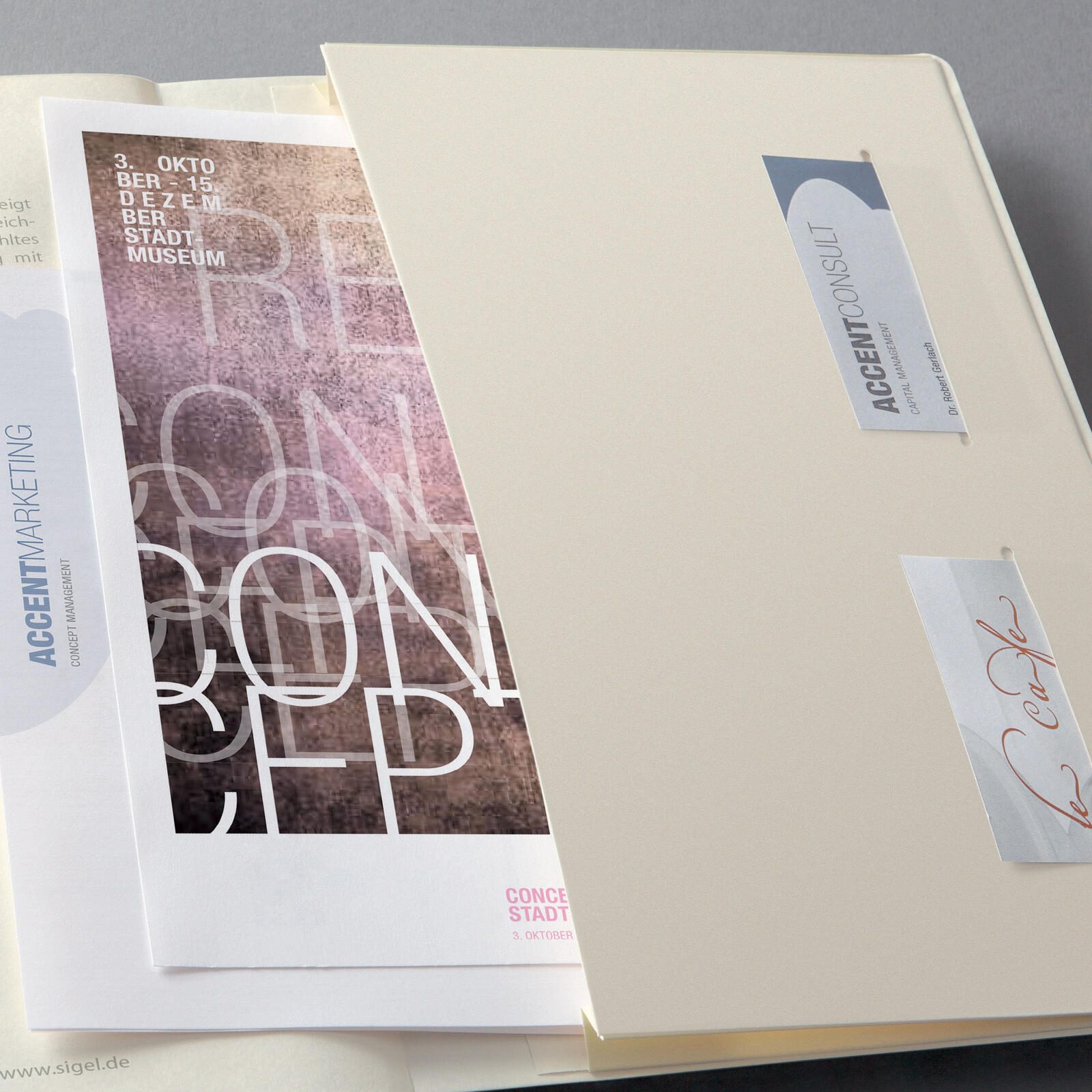 SIGEL CONCEPTUM® Notizbuch ca. DIN A4 liniert, 194 Seiten