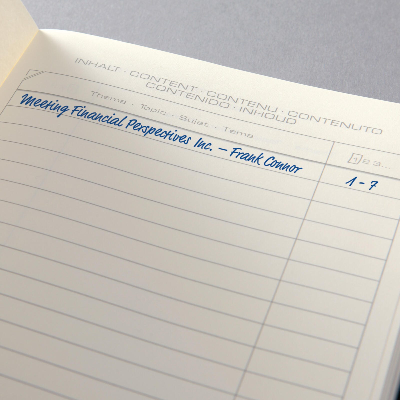 SIGEL Conceptum® Notizbuch ca. DIN A4 kariert, 194 Seiten