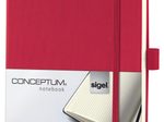 SIGEL Conceptum® Notizbuch ca. DIN A5 kariert, 194 Seiten