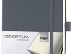 SIGEL Conceptum® Notizbuch ca. DIN A5 kariert, 194 Seiten