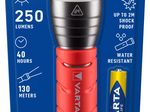 VARTA Taschenlampe 12.2 cm rot
