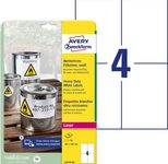 AVERY Zweckform wetterfeste Folienetiketten 105,0 x 148,0 mm