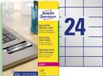 AVERY Zweckform Typenschildetiketten 70,0 x 37,0 mm
