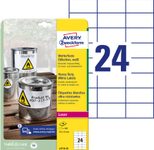 AVERY Zweckform wetterfeste Folienetiketten 70,0 x 37,0 mm