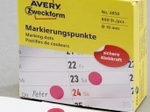 AVERY Zweckform Klebepunkte Ø 10,0 mm magenta