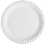 STARPAK Pappteller 23 cm weiß