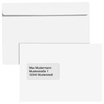 MAILmedia Briefumschläge DIN C5 mit Fenster selbstklebend