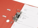 LEITZ Ordner Rückenbreite 5.2 cm DIN A4 Karton hellrot