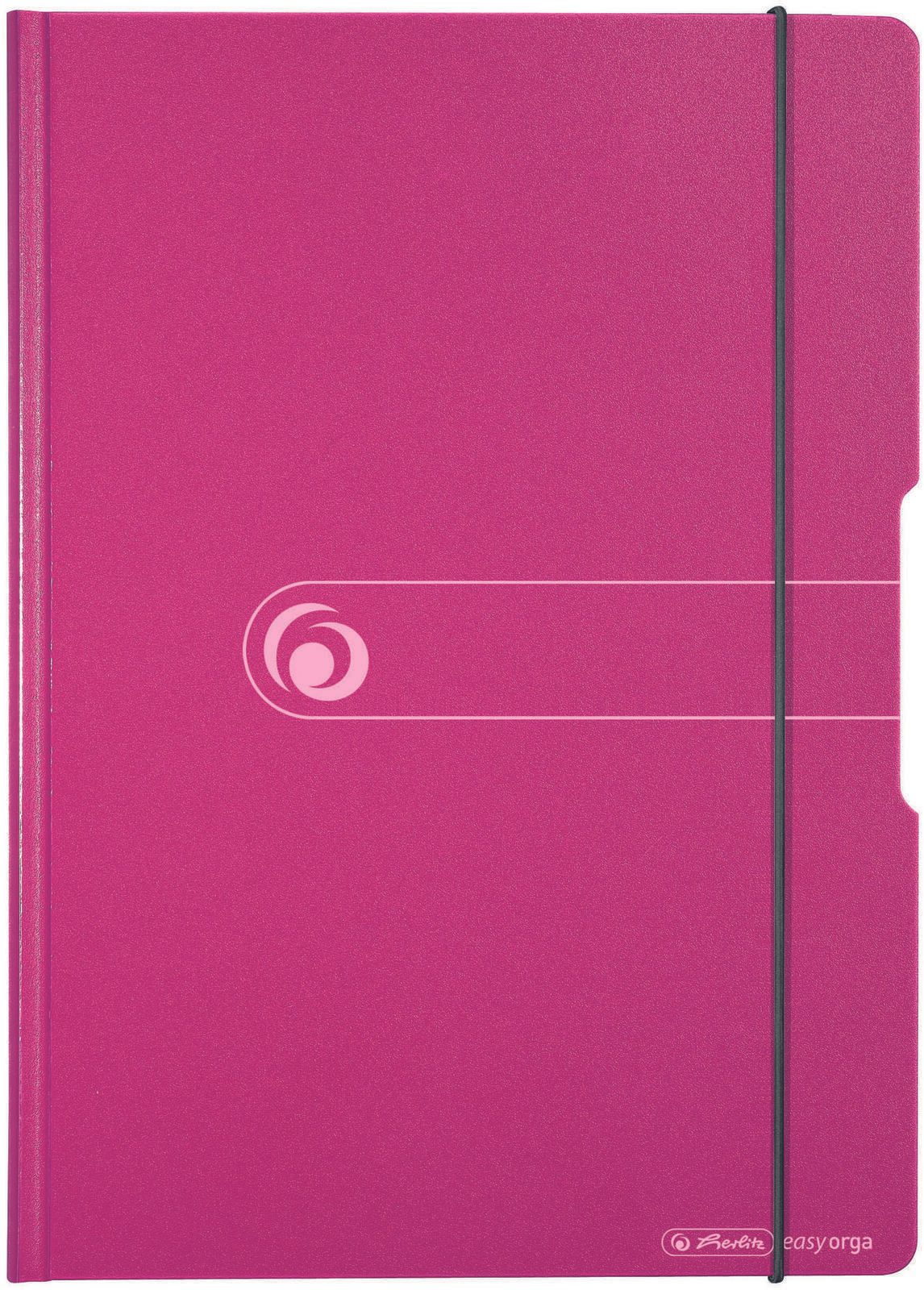 herlitz Klemmbrettmappe easy orga DIN A4 beere