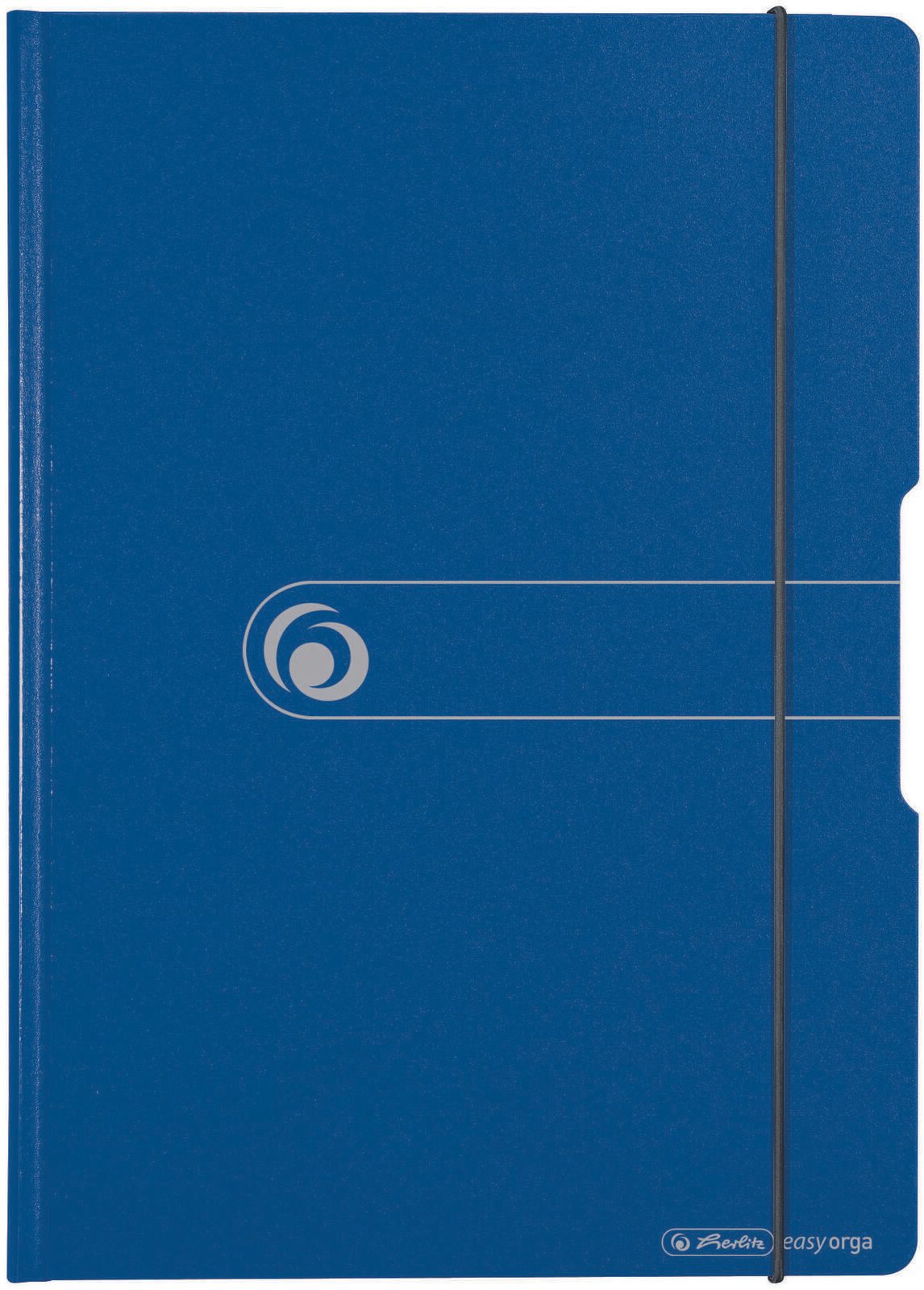 herlitz Klemmbrettmappe easy orga DIN A4 blau