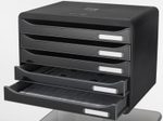 Exacompta Schubladenbox 308714D  DIN A4 quer 35,5 x 27,0 x 27,1 cm