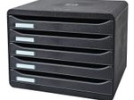 Exacompta Schubladenbox 308714D  DIN A4 quer 35,5 x 27,0 x 27,1 cm