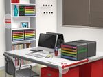 Exacompta Schubladenbox 308798D  DIN A4 quer 35,5 x 27,0 x 27,1 cm