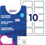 AVERY Zweckform Namensetiketten J4785-20 weiß 80,0 x 50,0 mm