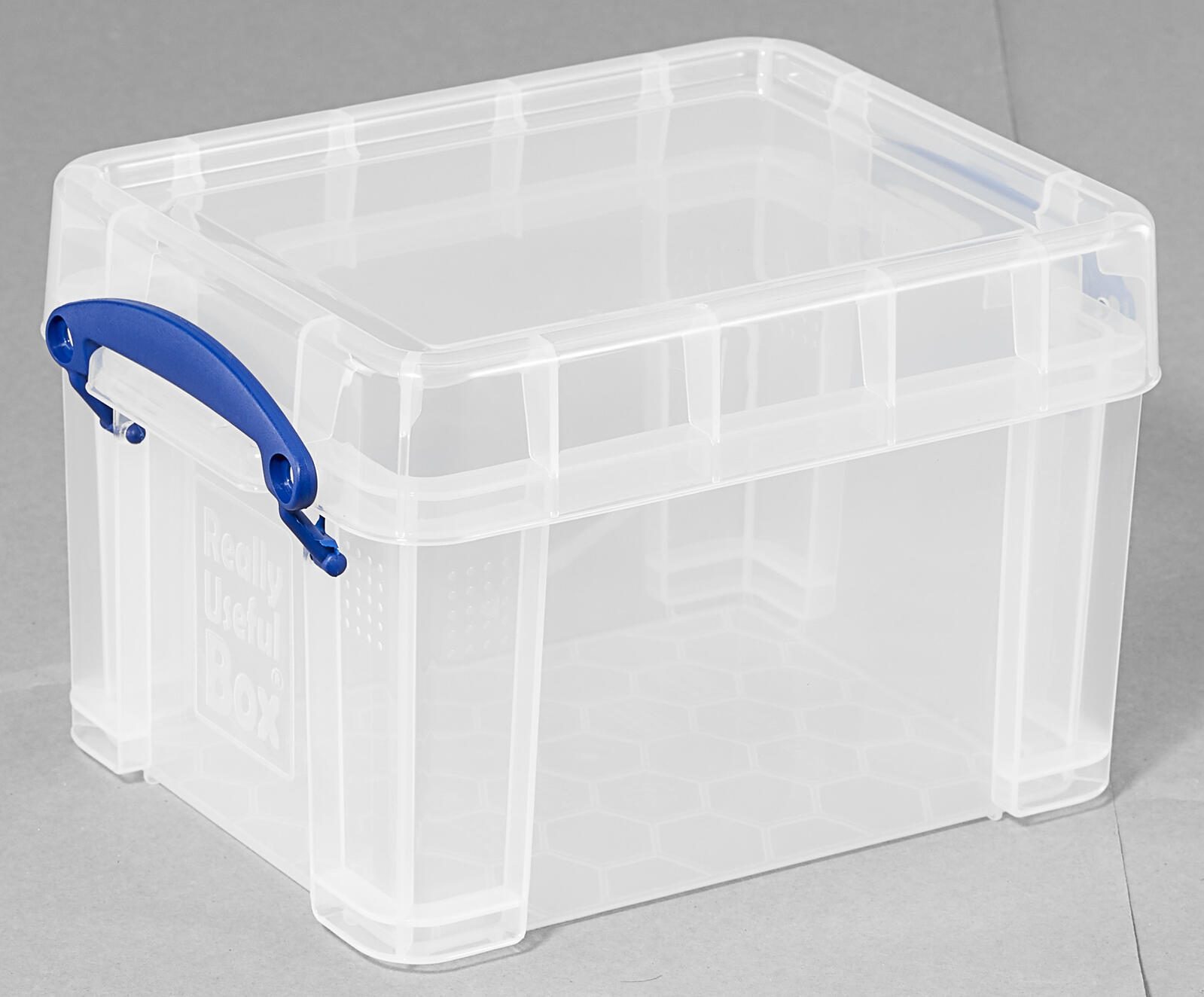 Really Useful Box Aufbewahrungsboxen-Set 32,3 l - 39,0 x 48,0 x 20,0 cm transparent