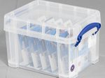 Really Useful Box Aufbewahrungsboxen-Set 32,3 l - 39,0 x 48,0 x 20,0 cm transparent