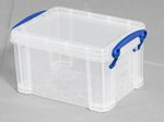 Really Useful Box Aufbewahrungsboxen-Set 32,3 l - 39,0 x 48,0 x 20,0 cm transparent