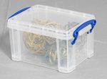 Really Useful Box Aufbewahrungsboxen-Set 32,3 l - 39,0 x 48,0 x 20,0 cm transparent