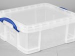 Really Useful Box Aufbewahrungsboxen-Set 32,3 l - 39,0 x 48,0 x 20,0 cm transparent