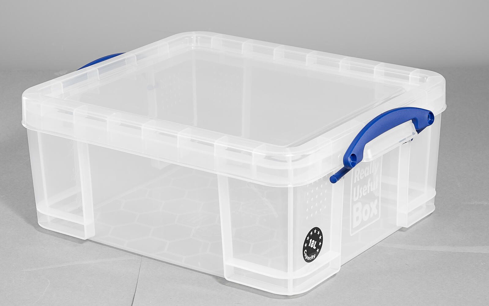 Really Useful Box Aufbewahrungsboxen-Set 32,3 l - 39,0 x 48,0 x 20,0 cm transparent