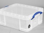 Really Useful Box Aufbewahrungsboxen-Set 32,3 l - 39,0 x 48,0 x 20,0 cm transparent